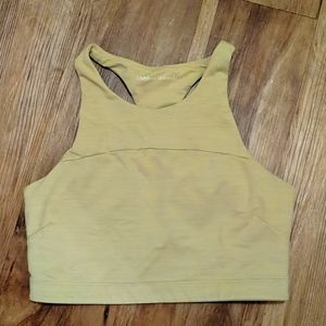 Outdoor Voices TechSweat Crop Honeysuckle